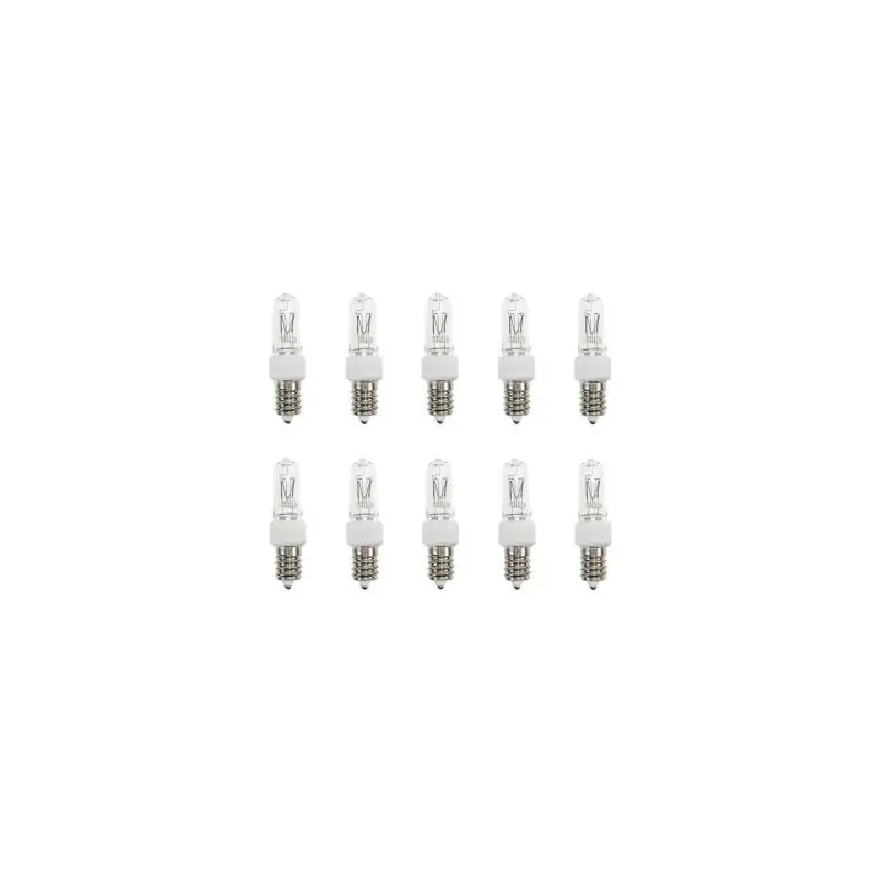 Lámpara halógena | Pequeña casquillo E14 | Lámpara de tubo | Transparente | 14mm | 130W Compra Ahora