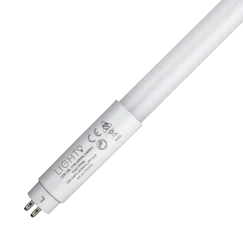 Barato Lighto | Tubo fluorescente LED | T5 | 17W | 160lm/W | 120cm | 840 Blanco Frío | Sustituye a un tubo fluorescente de 28W | HF