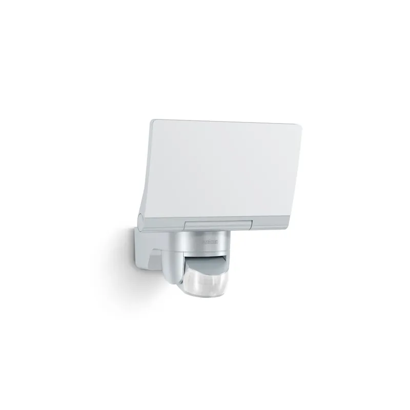 Pago Seguro Steinel Proyector LED XLED Home Plata 14.8W 1184lm - 830 Luz Cálida | IP44 - Sensor de movimiento y luz - Simétrico