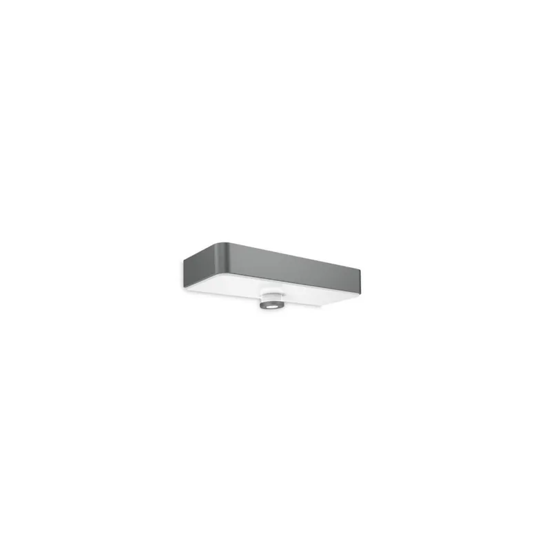 Solo Por Tiempo Limitado Steinel LED Luz de pared XSolar SOL-O Antracita 140lm - 830 Luz Cálida | Solar - Sensor de movimiento y luz