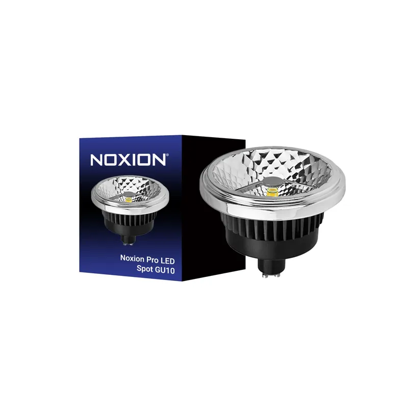 Solo Por Tiempo Limitado Noxion Pro Foco LED GU10 AR111 12W 600lm 40D - 927 Luz muy Cálida | Mejor reproducción de color - Regulable 50W
