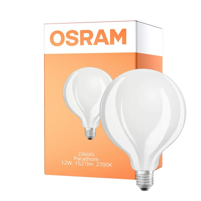 Comprar En Línea Osram Parathom Retrofit Classic LED E27 Globe con Filamento Mate 95mm 12W 1521lm - 827 Luz muy Cálida | Regulable - Reemplazo 100W