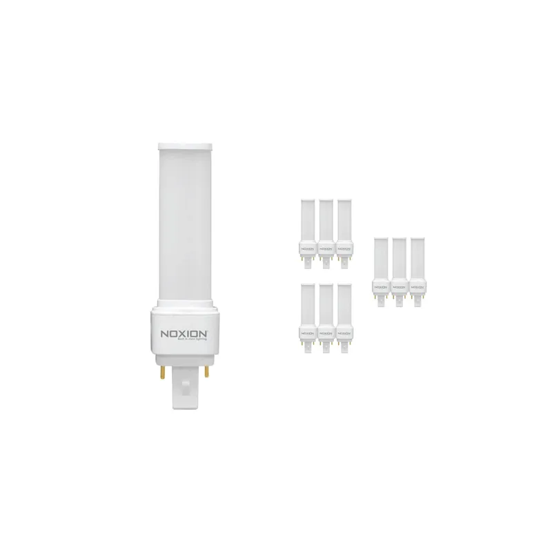 Precio Económico Multipack 10x Noxion Lucent PL-C LED 4.5W 500lm - 840 Blanco Frio | 2-Pines - Reemplazo 13W