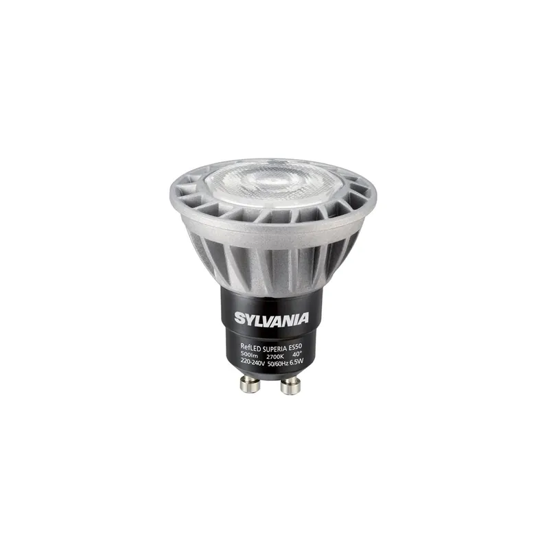 Sylvania RefFoco LED GU10 ES50 6.5W 500lm 40D - 827 Luz muy Cálida | Regulable - Reemplazo 70W Barato