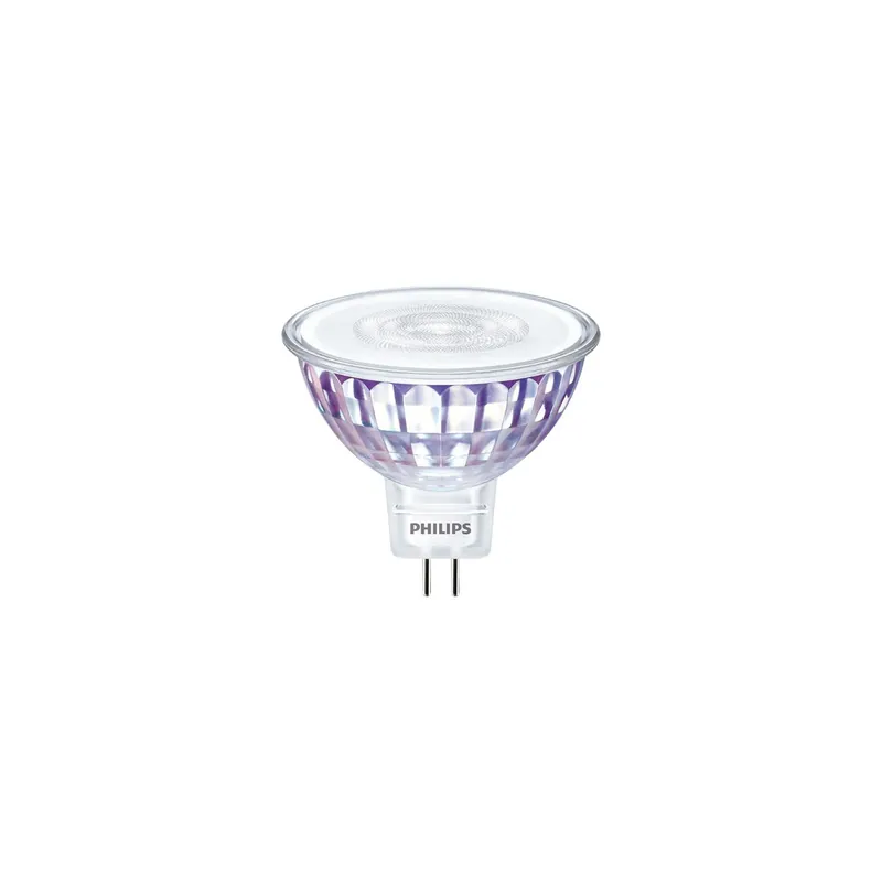 Philips Master Value LED Foco GU5.3 MR16 7.5W 621lm 60D - 927 Luz muy Cálida | Mejor reproducción de color - Regulable - Reemplazo 50W Envío Inmediato