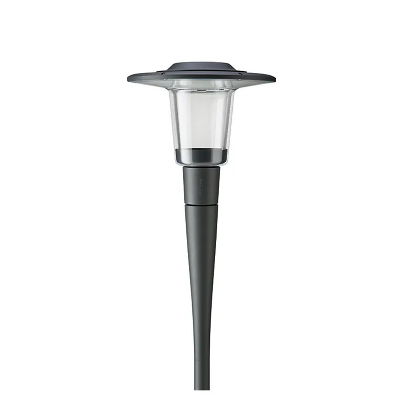 Philips Lamparas LED para calles Linterna City Charm Cono BDS490 Gris 61W 6480lm 360D - 730 Luz Cálida | IP66 - Simétrico Certificado