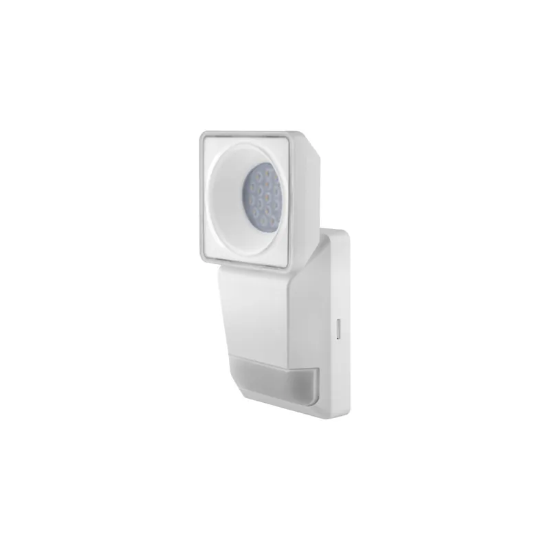 Venta Final Ledvance Proyector LED Endura Spot Blanco 8W 750lm 50D - 840 Blanco Frio | IP55 - Sensor de movimiento y luz - Simétrico