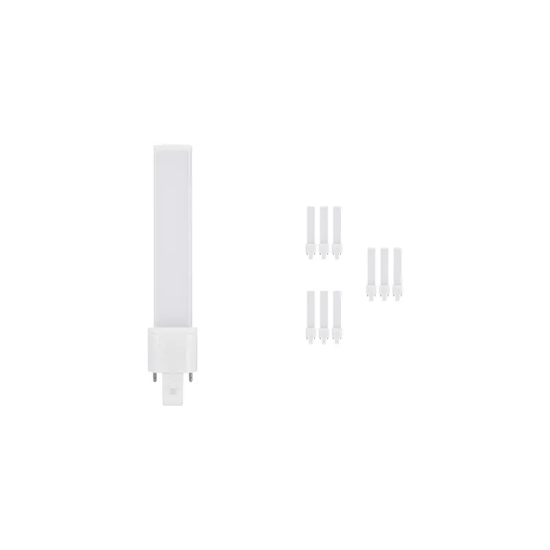 Multipack 10x Osram Dulux S LED G23 4.5W 830 | Luz Cálida - 2-Pines - Reemplazo 9W Alta Calidad