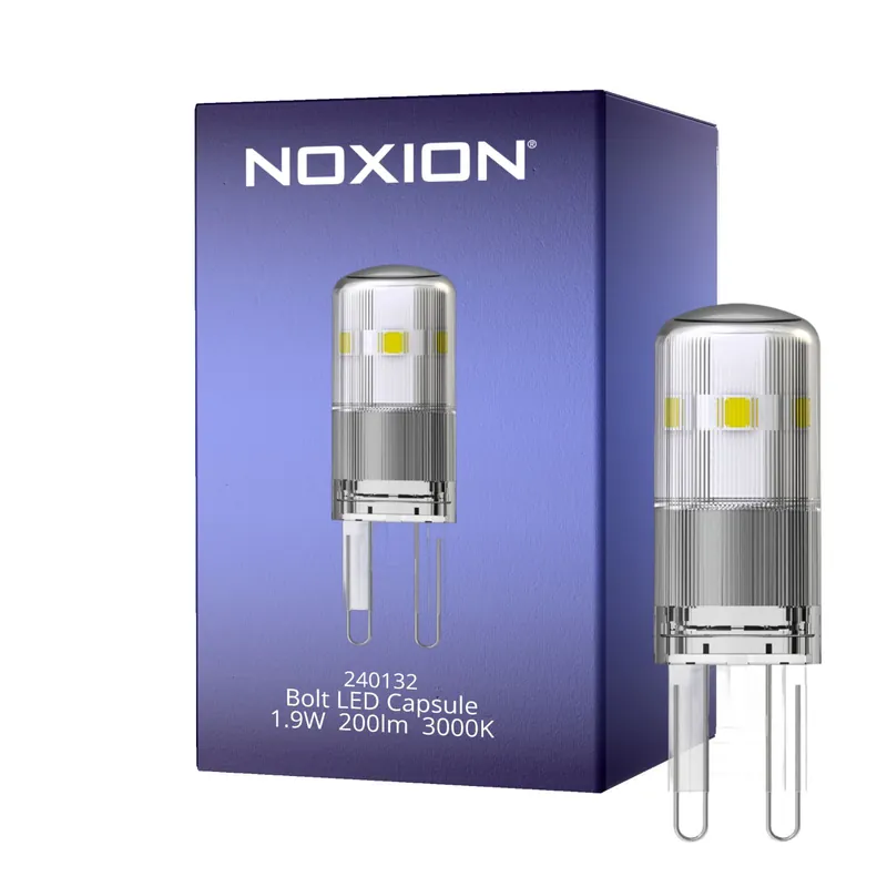 Precio Económico Noxion Bolt LED Capsule G9 1.9W 200lm - 830 Luz Cálida | Reemplazo 20W