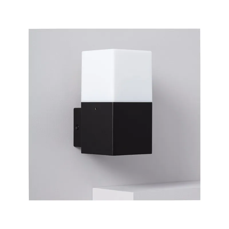 Illuzzia Luz de pared Domus Negro E27 Liquidación