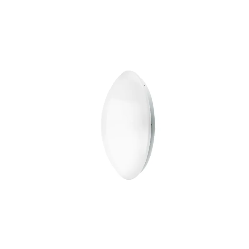 Económico Noxion Plafón LED Techo/Pared Corido Blanco 18W 1561lm - 840 Blanco Frio | 360mm - IP44 - Luz De Emergencia 1 Horas