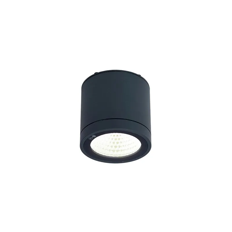 Ansell Downlight LED Furia Antracita 10W 719lm - 830 Luz Cálida | 100mm - IP55 Descuento