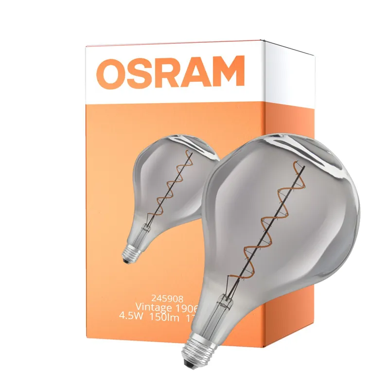 Osram Vintage 1906 LED E27 Special Filament Smokey 4.5W 150lm - 817 Extra Warm White | Dimmable Compra Hoy