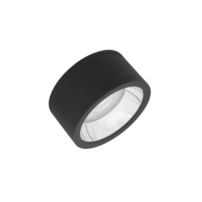 Venta Final Ledvance Downlight LED Surface IP65 Aluminium Negro 45W 4725lm 36D - 830 Luz Cálida | IP65