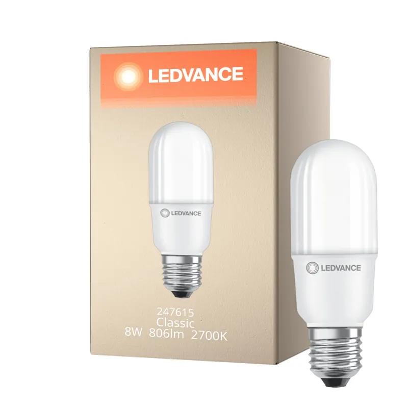 Venta Final Ledvance LED Classic Stick LED E27 Mate 8W 806lm - 827 Luz muy Cálida | Reemplazo 60W