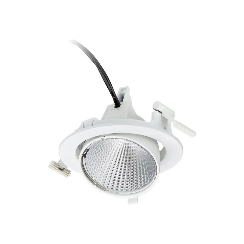 Oferta Especial Philips Foco LED Greenspace Accent Elbow Aluminium Blanco 24W 2900lm 36D - 827 Luz Muy Cálida | 163mm - IP20 - Interact Regulable