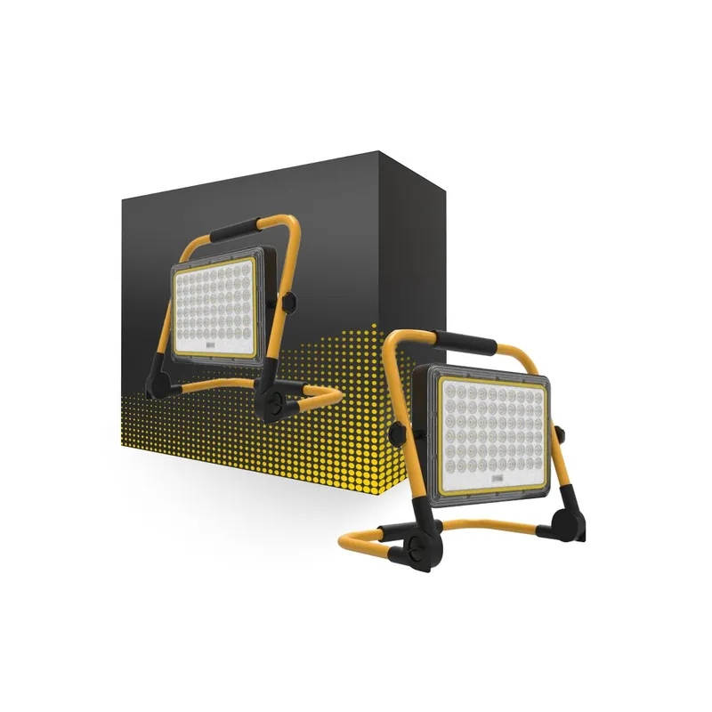 Bright Choice LED Batería Proyector 1300lm 90D - 865 Luz De Día | IP65 - Simétrico Oferta De Temporada