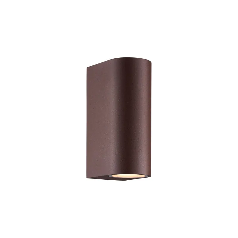 Bestseller Nordlux Dion Luz De Pared Aluminium Oxidado Up & Down | Apta para 2x GU10