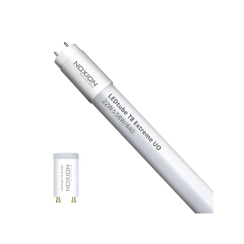 Noxion Tubo LED T8 Avant Extreme (EM/Mains) Ultra Output 20.6W 3300lm - 840 Blanco Frio | 150cm - Reemplazo 58W Alta Calidad