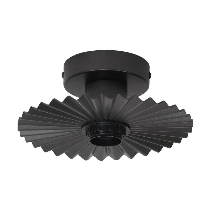 Precio De Fábrica Ledvance Decor Plisse Techo Acero Gris | Apta para E27