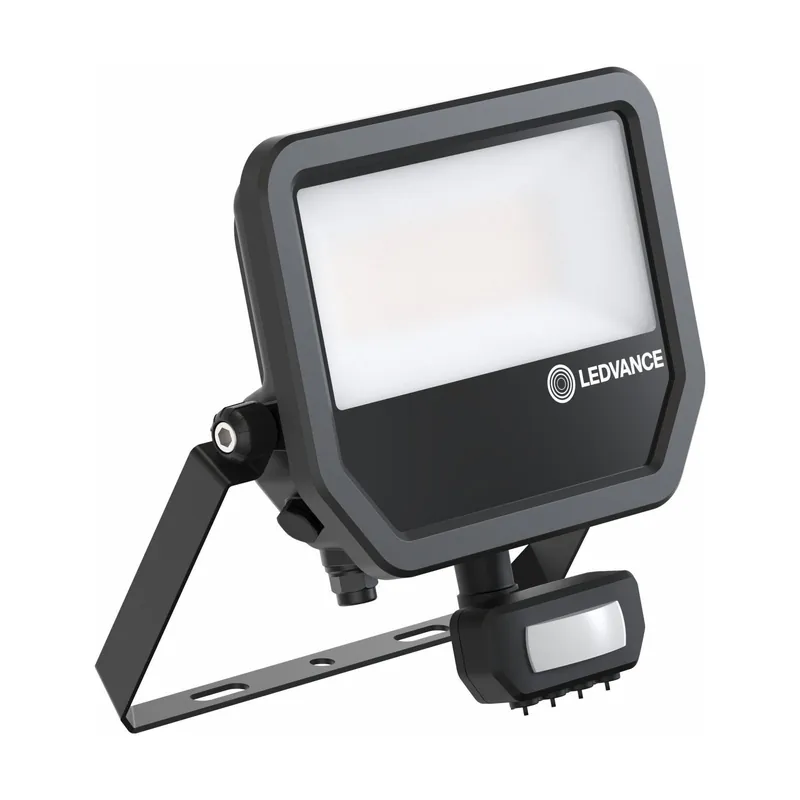 Ledvance Proyector LED Aluminium Negro 41W 5500lm 100D - 830 Luz Cálida | IP65 - Sensor De Movimiento Y Luz - Simétrico Compra Hoy