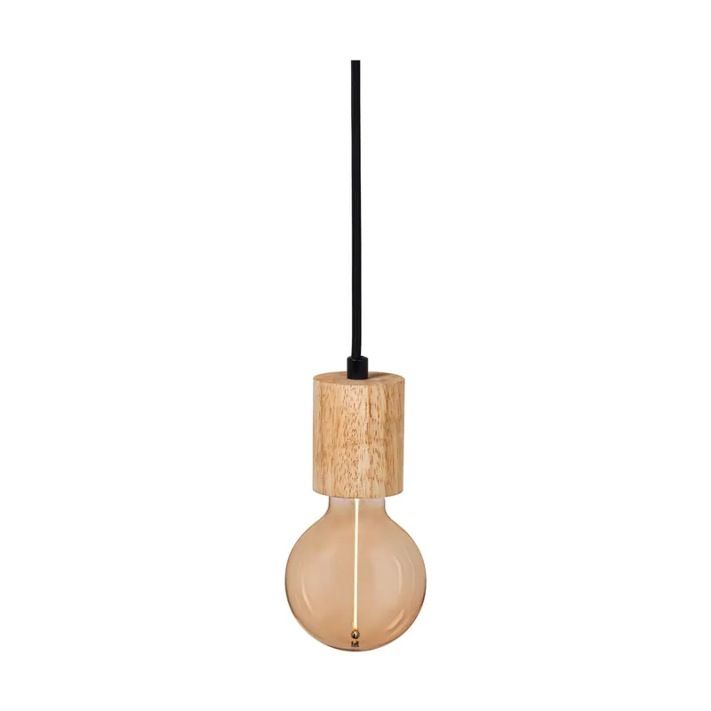 Ledvance Vintage 1906 Pendulum Cilindro Madera Marrón | Apta para E27 Entrega Rápida