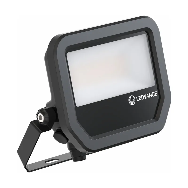 Precio De Fábrica Ledvance Proyector LED Aluminium Negro 17W 2400lm 100D - 865 Luz De Día | IP66 - Simétrico