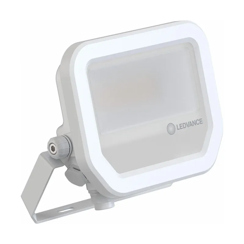 Solo Hoy Ledvance Proyector LED Aluminium Blanco 8W 1200lm 100D - 840 Blanco Frio | IP66 - Simétrico