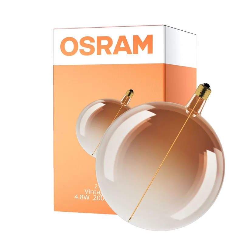 Alta Calidad Osram Vintage 1906 LED E27 Con Filamento 4.8W 200lm - 818 Luz Muy Cálida | Regulable - Reemplazo 25W
