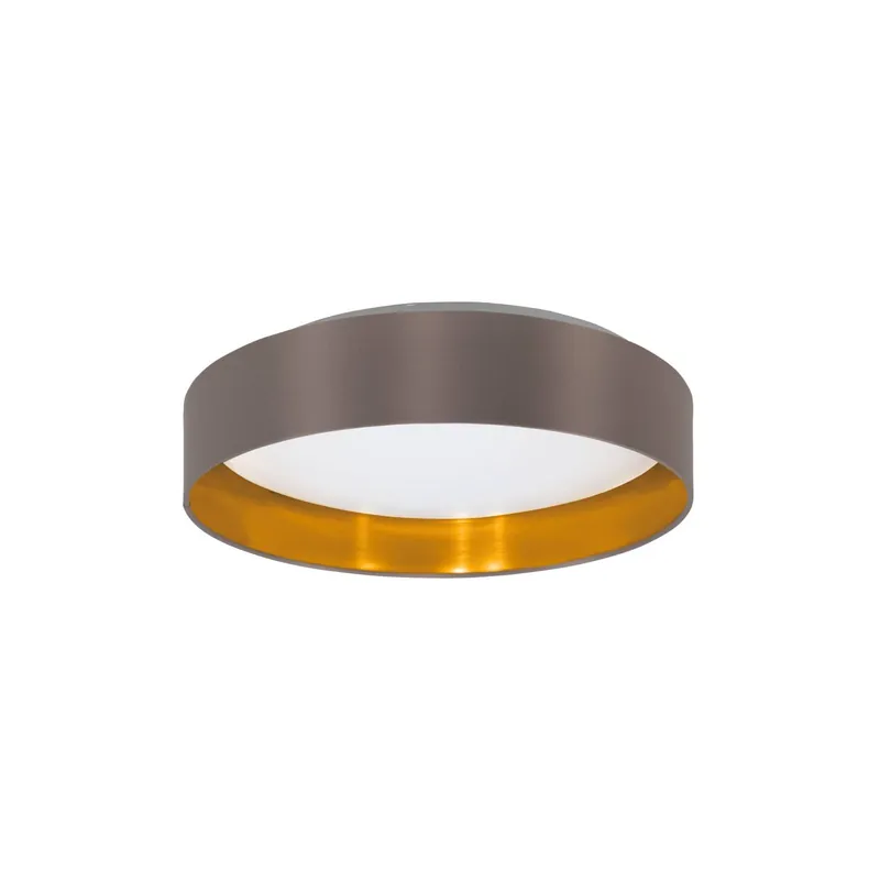 Barato Eglo Luz de techo Maserlo 2 Acero Blanco 20W 2400lm - 830 Luz Cálida