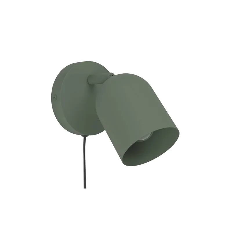 Eglo Luz De Pared Tilston Acero Verde | Apta para E14 Barato