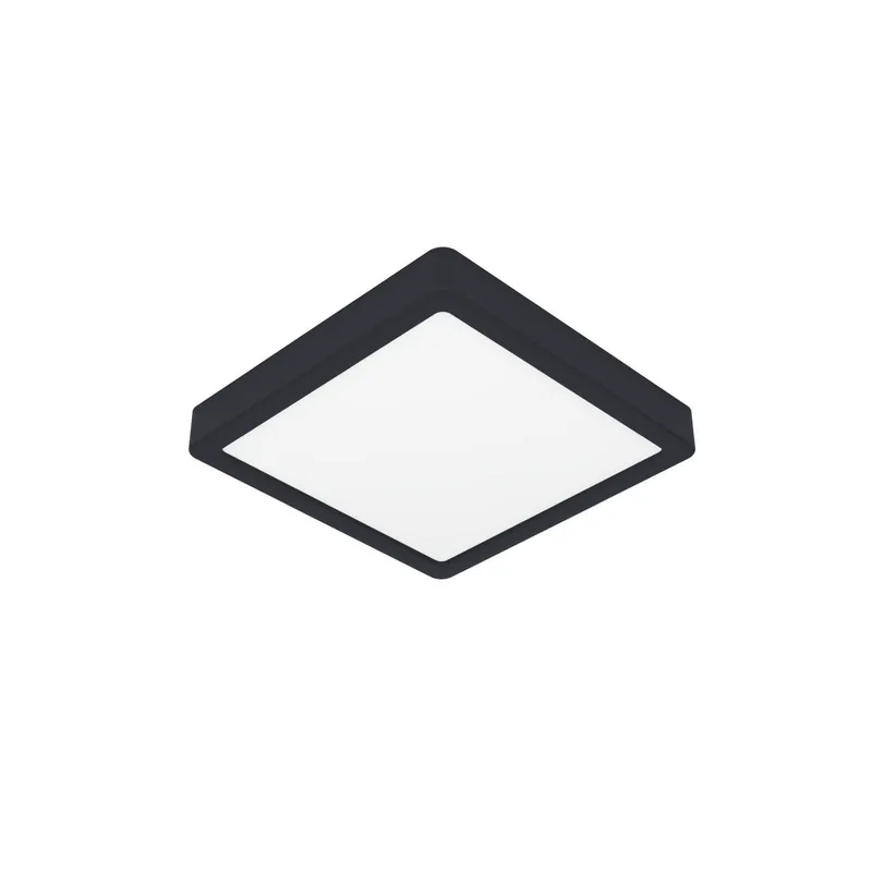 Bestseller Eglo Luz de techo Fueva 6 Plástico Negro 10.5W 1700lm - 827-840-865 CCT