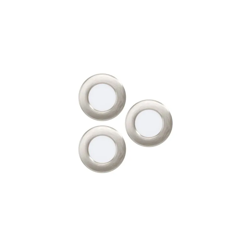 Eglo Connect.Z Smart Empotrado Foco Iluminación de baño Fueva 6-Z Plástico Níquel Satinado 8.4W 1020lm - 827-865 Ajustable Blanco + RGB | Regulable Descuento