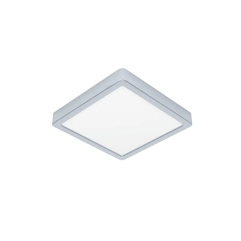 Promoción Eglo Luz de techo Iluminación de baño Fueva 6 Acero Cromo 10.5W 1700lm - 827-840-865 CCT