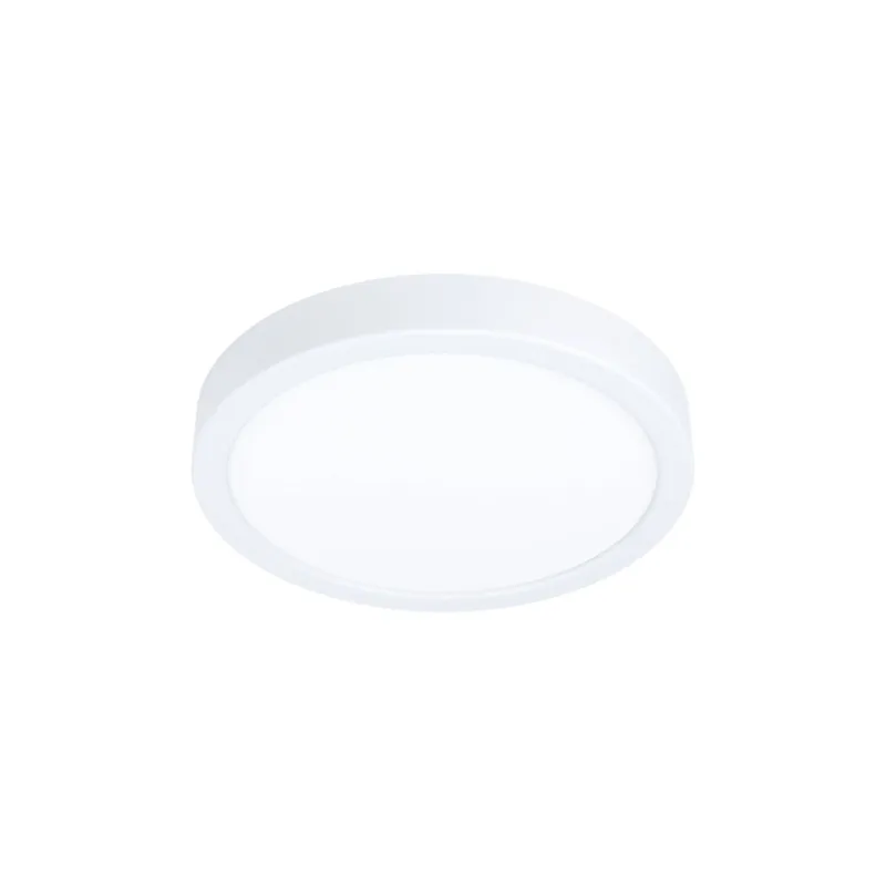 Solo Hoy Eglo Connect.Z Smart Luz de techo Iluminación de baño Fueva 6-Z Plástico Blanco 11.2W 1400lm - 827-865 Ajustable Blanco + RGB | Regulable