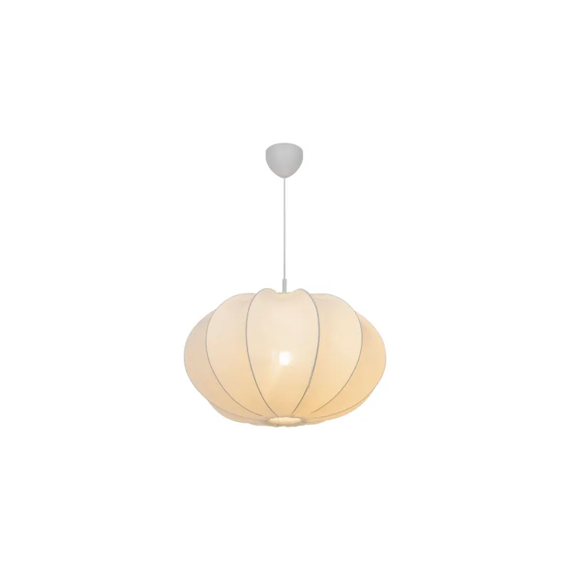 Nordlux Aeron 60 Colgante De Luz Textil Blanco | Apta para 1x E27 Comprar En Línea
