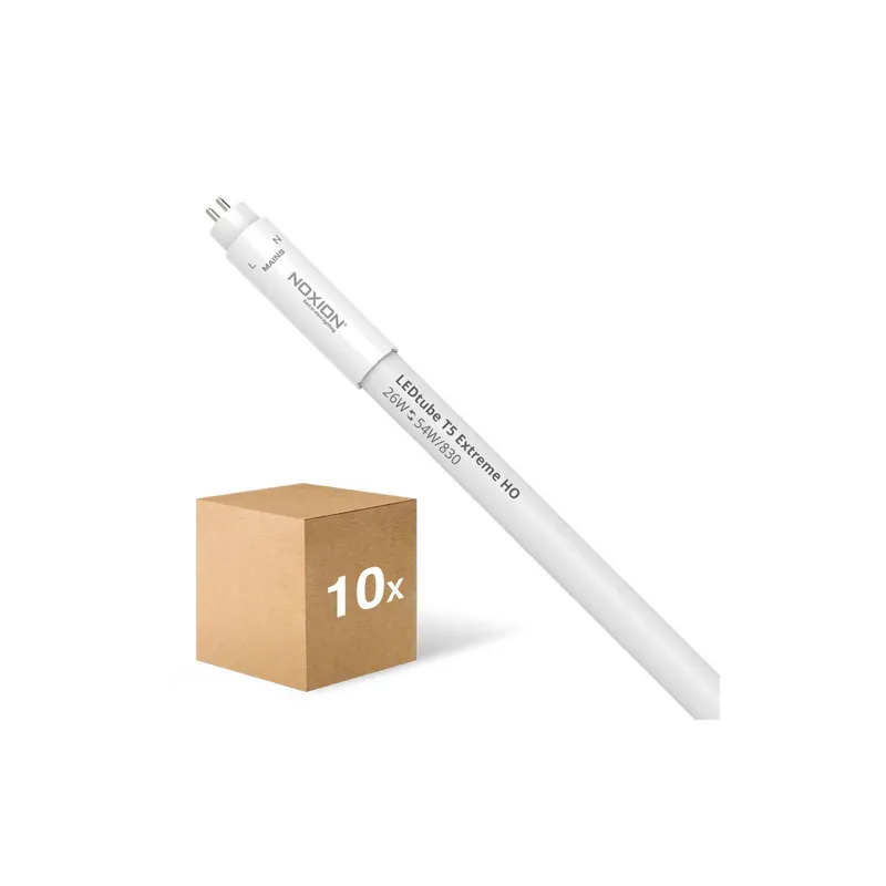 Multipack 10x Noxion Tubo LED T5 Avant Extreme (Mains AC) High Output 26W 3640lm - 830 Luz Cálida | 115cm - Reemplazo 54W No Te Lo Pierdas