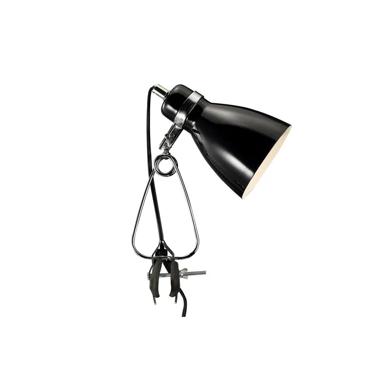 Barato Nordlux Lámpara De Mesa Cyclone Clamp Metal Negro | Apta para 1x E14