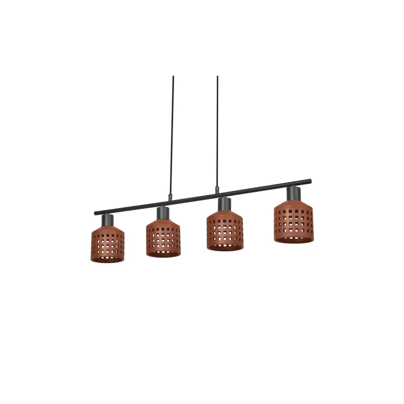 Alta Calidad Ledvance Decor Colgante De Luz Marrón | Apta para 4x E27