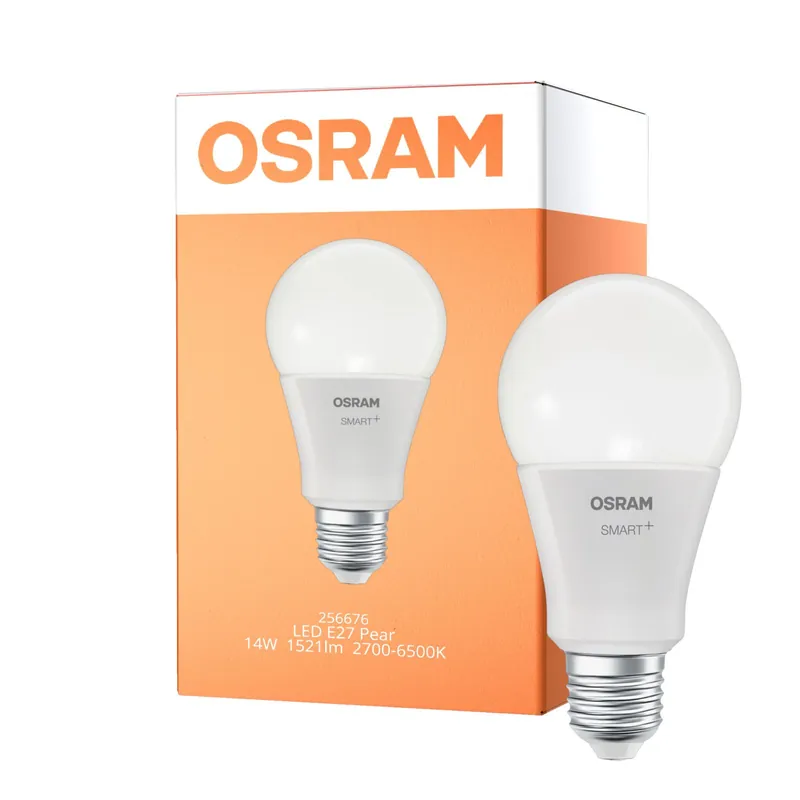 Osram Smart+ Mateer ClassicLED E27 Pera Mate 14W 1521lm - 827-865 Ajustable Blanco | Regulable - Reemplazo 100W Precio Rebajado
