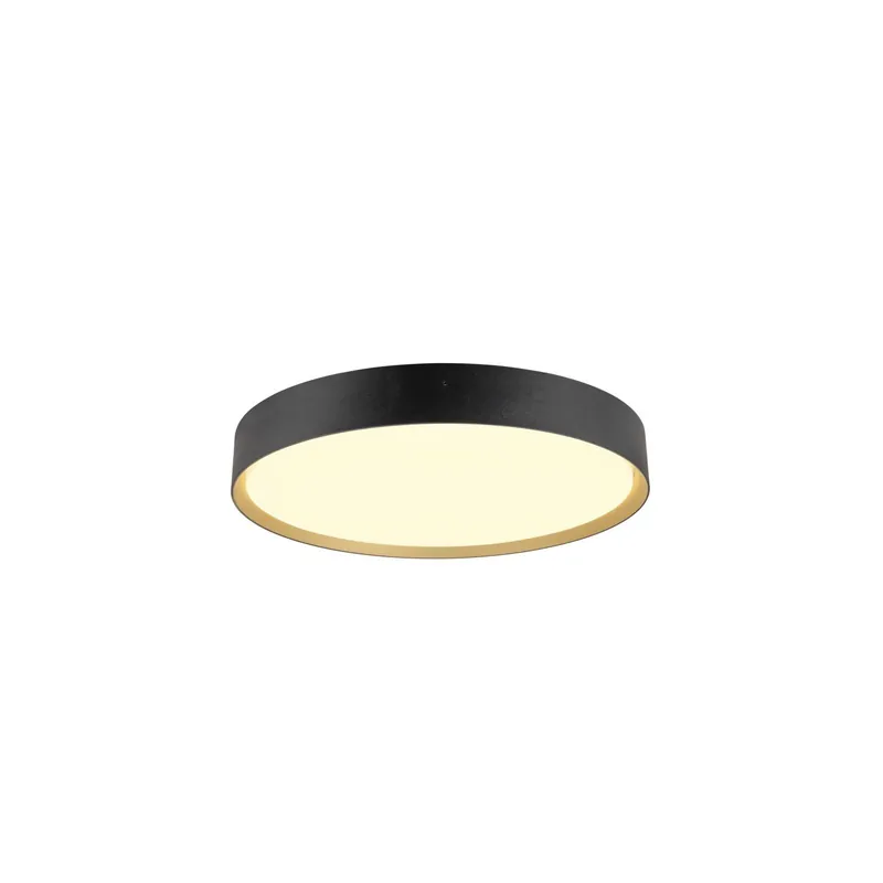 Últimas Unidades SLV Decona 42 Luz de techo Aluminium Negro Oro Esférica 23W 2680lm - 930-940 CCT | IP44 - Mejor Reproducción De Color - Regulable