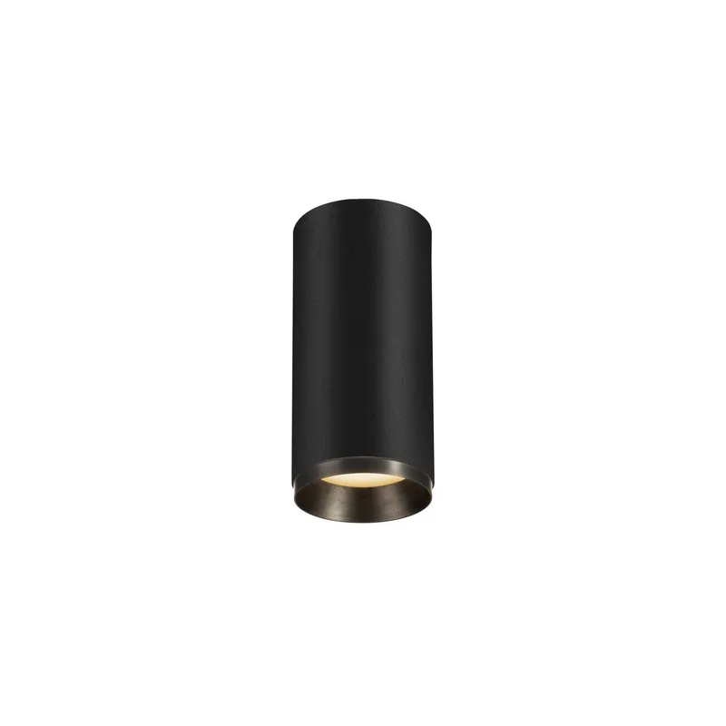 Certificado SLV Numinos Phase M Foco Aluminium Negro 20.1W 1970lm 36D - 930 Luz Cálida | Mejor Reproducción De Color - Regulable