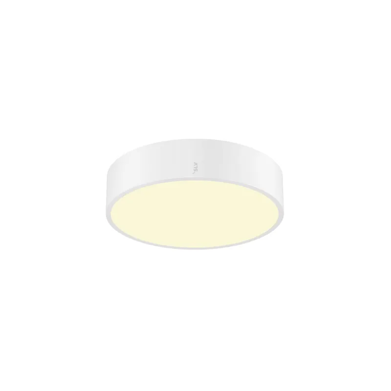 Bestseller SLV Medo 30 Pared y Luz de techo Aluminium Blanco Esférica 12W 1200lm - 927-930-940 CCT | IP50 - Mejor Reproducción De Color - Regulable