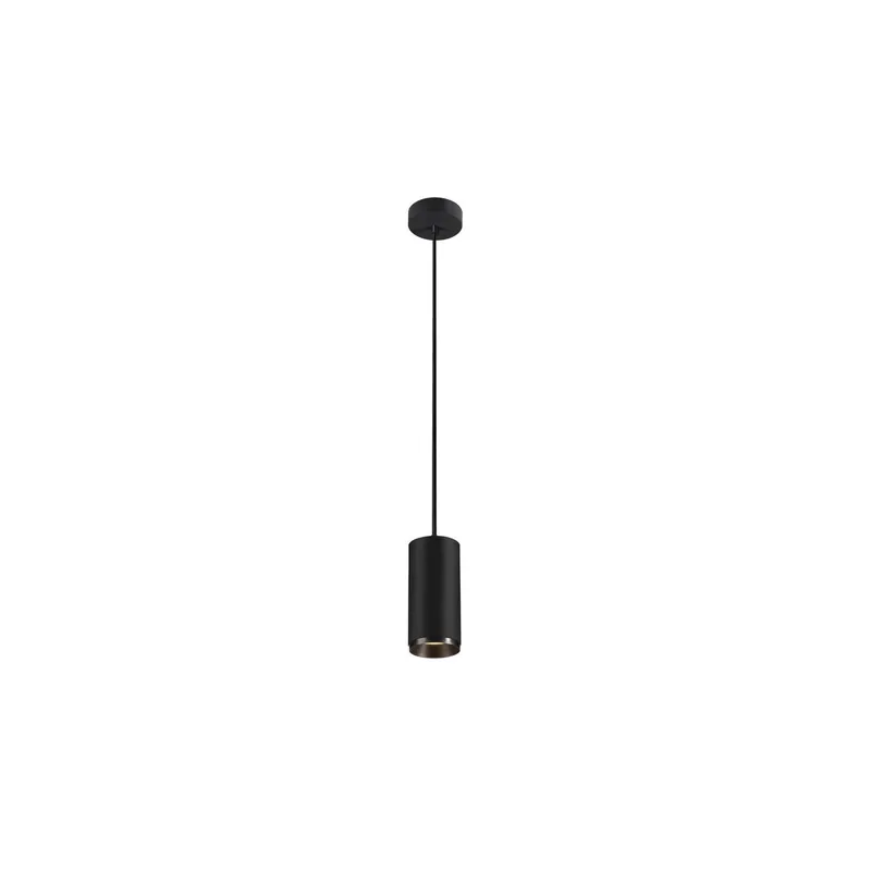 Últimas Unidades SLV Numinos Phase M Colgante De Luz Aluminium Negro 20.1W 1925lm 24D - 927 Luz Muy Cálida | Mejor Reproducción De Color - Regulable
