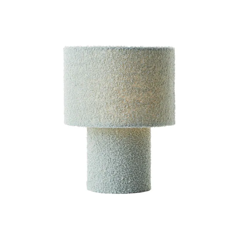 Alta Calidad Brilliant Lámpara De Mesa Teddy Metal Textil Verde | 230mm - Apta para 1x E27