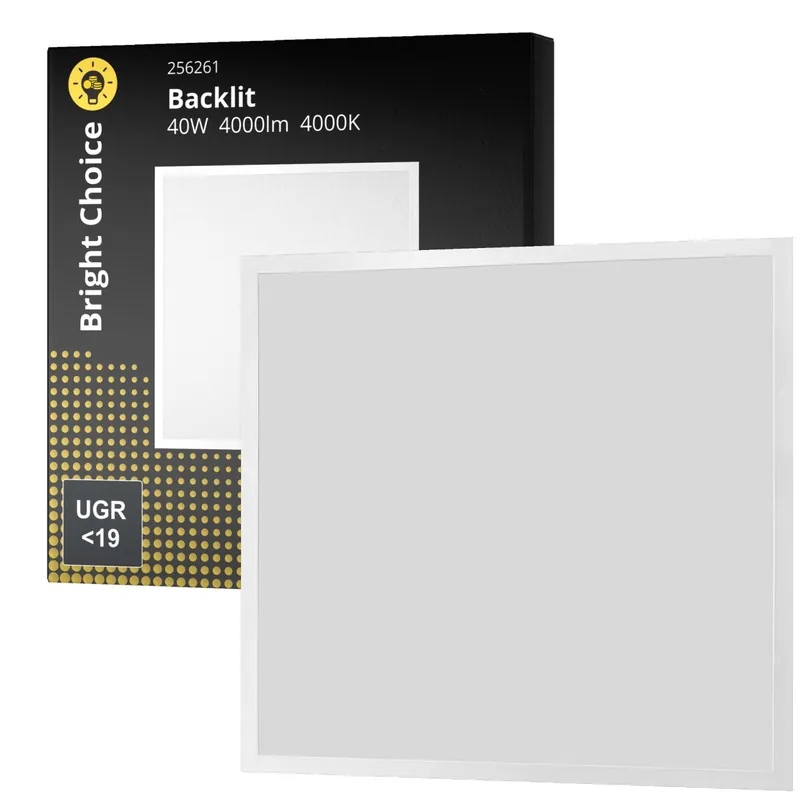 Bright Choice Back-Lit Panel LED 60X60cm | 40W | 4000K Oferta Limitada