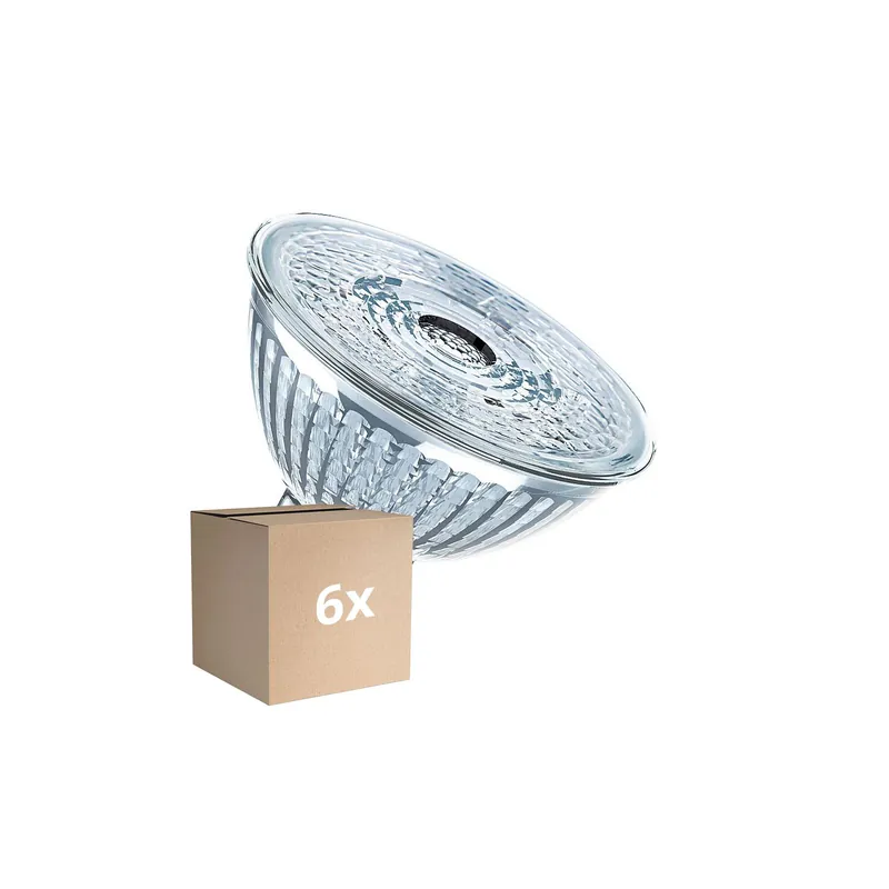 Multipack 6x Osram Superstar LED GU5.3 Foco Clara 5W 345lm - 927 Luz Muy Cálida | Regulable - Mejor Reproducción De Color - Reemplazo 35W Precio Económico
