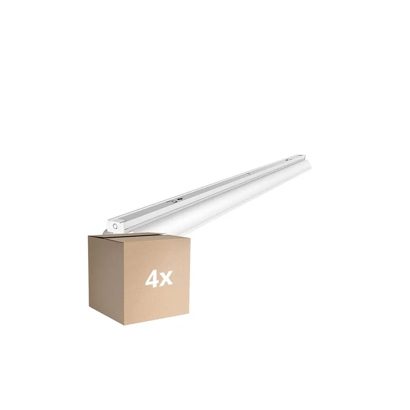 Comprar En Línea Multipack 4x Noxion Pantalla Click Reflector V2 LED T8 | Apta para 1x 120cm Tubo LED