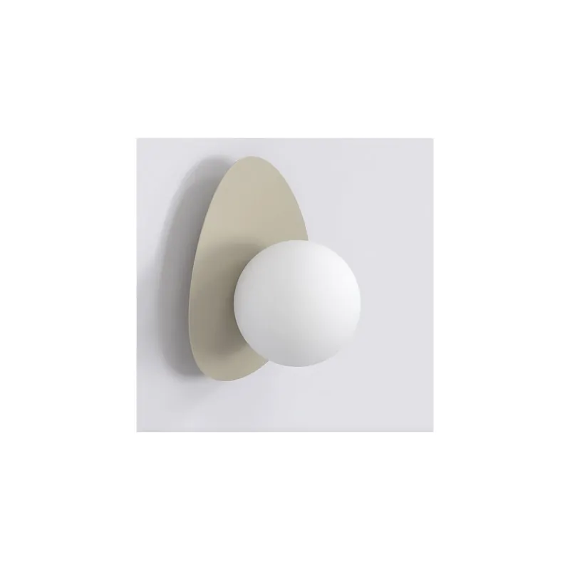 A Buen Precio Emibig Luz De Pared Ovo Acero Marrón | Apta para 1x G9 - Max 8W