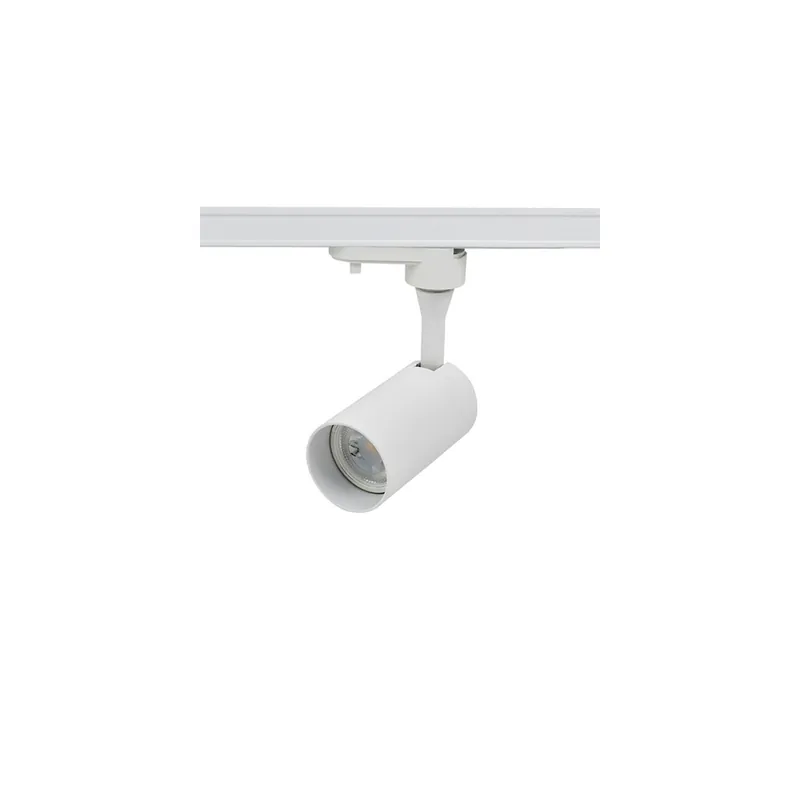 1-Fase Railspot Cilindro Blanco | Apta para GU10 Oferta Limitada